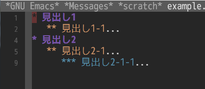 org-mode設定サンプル03