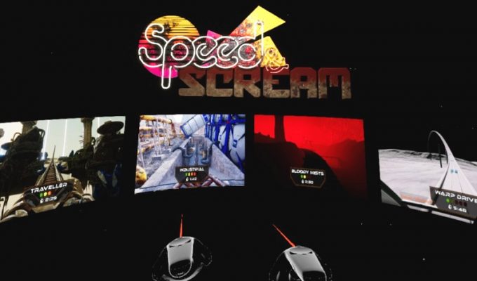 Speed and Screamメニュー画面