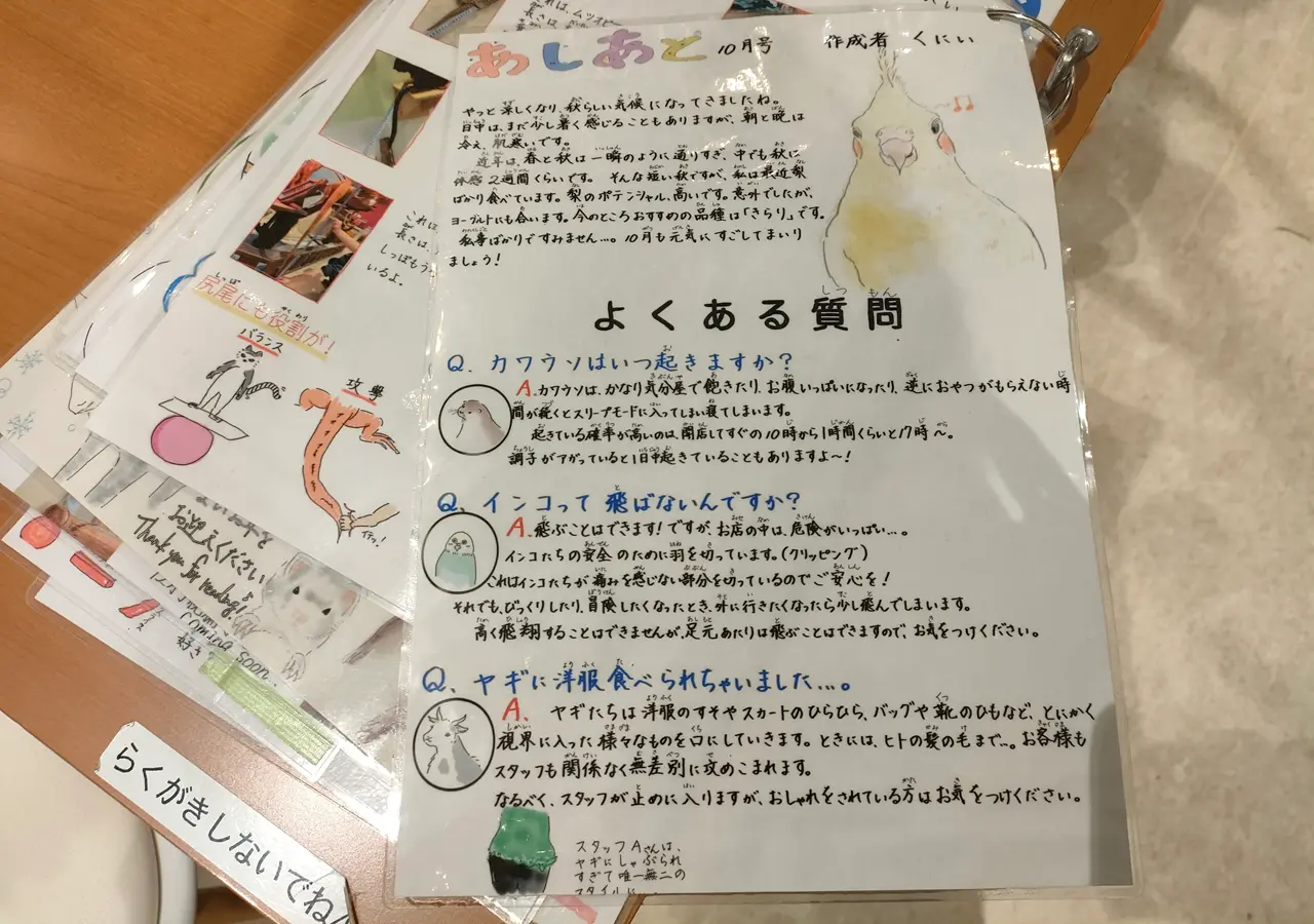 アニタッチイオンモール太田　手書き通信