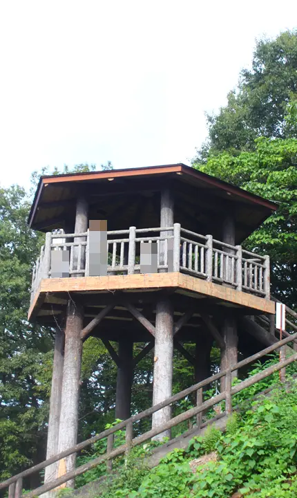 ぐんまこどもの国 山頂 展望台