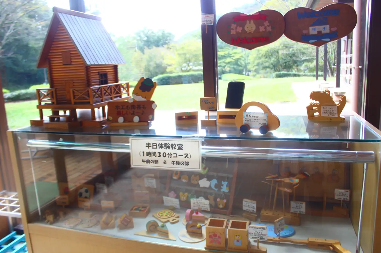 ぐんまこどもの国　ふれあい工房　半日教室（1時間）　作品