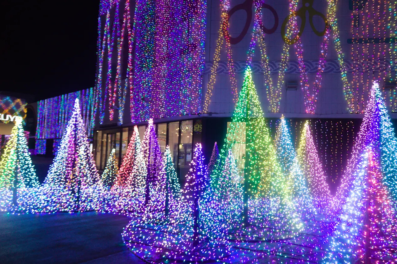 よみうりランド　ジュエルミネーション　グッジョバ！！入口