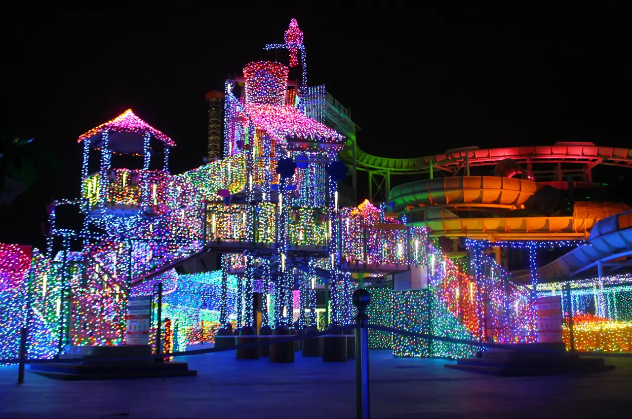 よみうりランド　ジュエルミネーション　ラブリー・サンクチュアリ