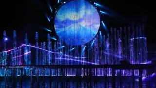 よみうりランド　ジュエルミネーション　噴水ショー