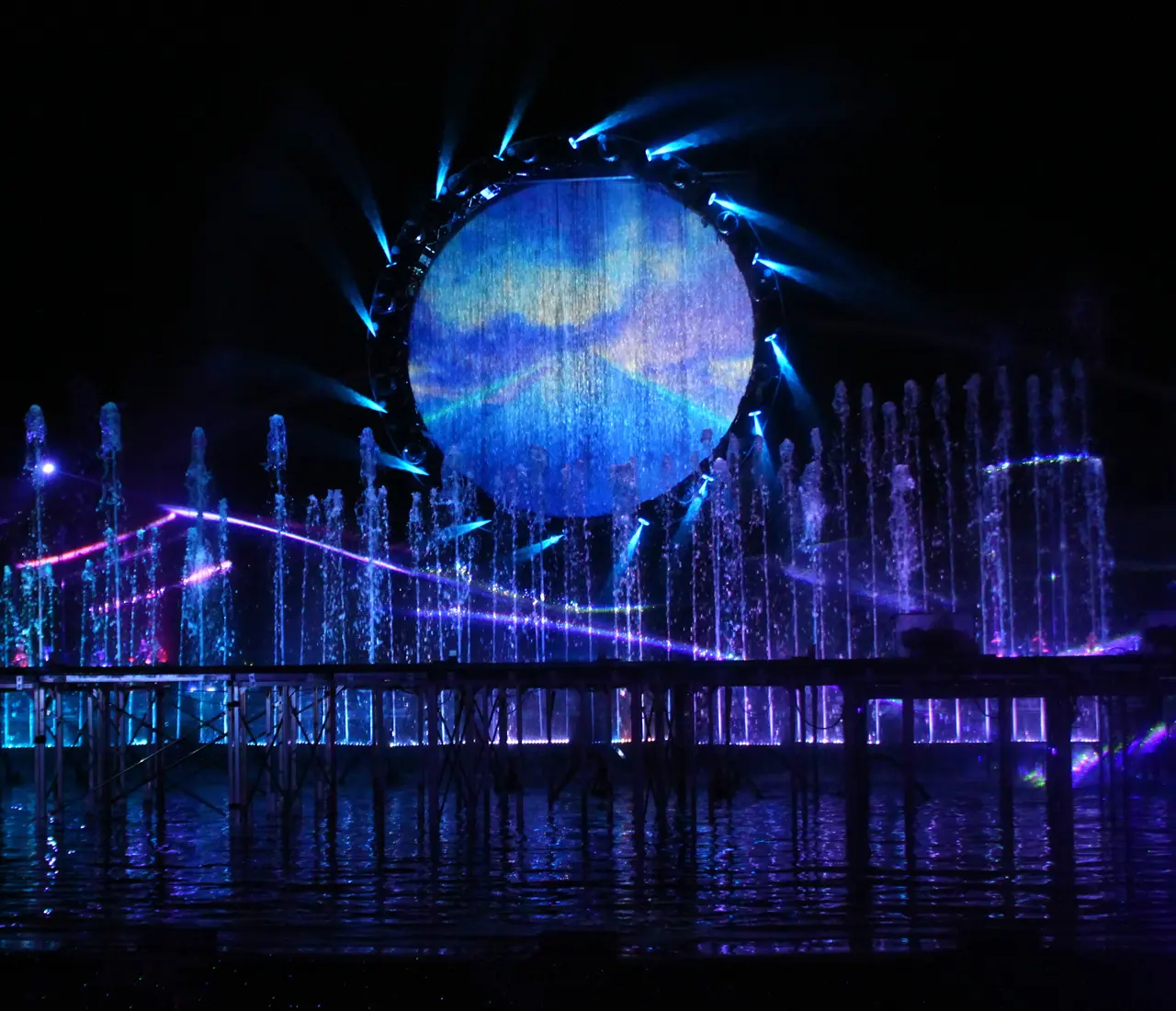 よみうりランド ジュエルミネーション 噴水ショー