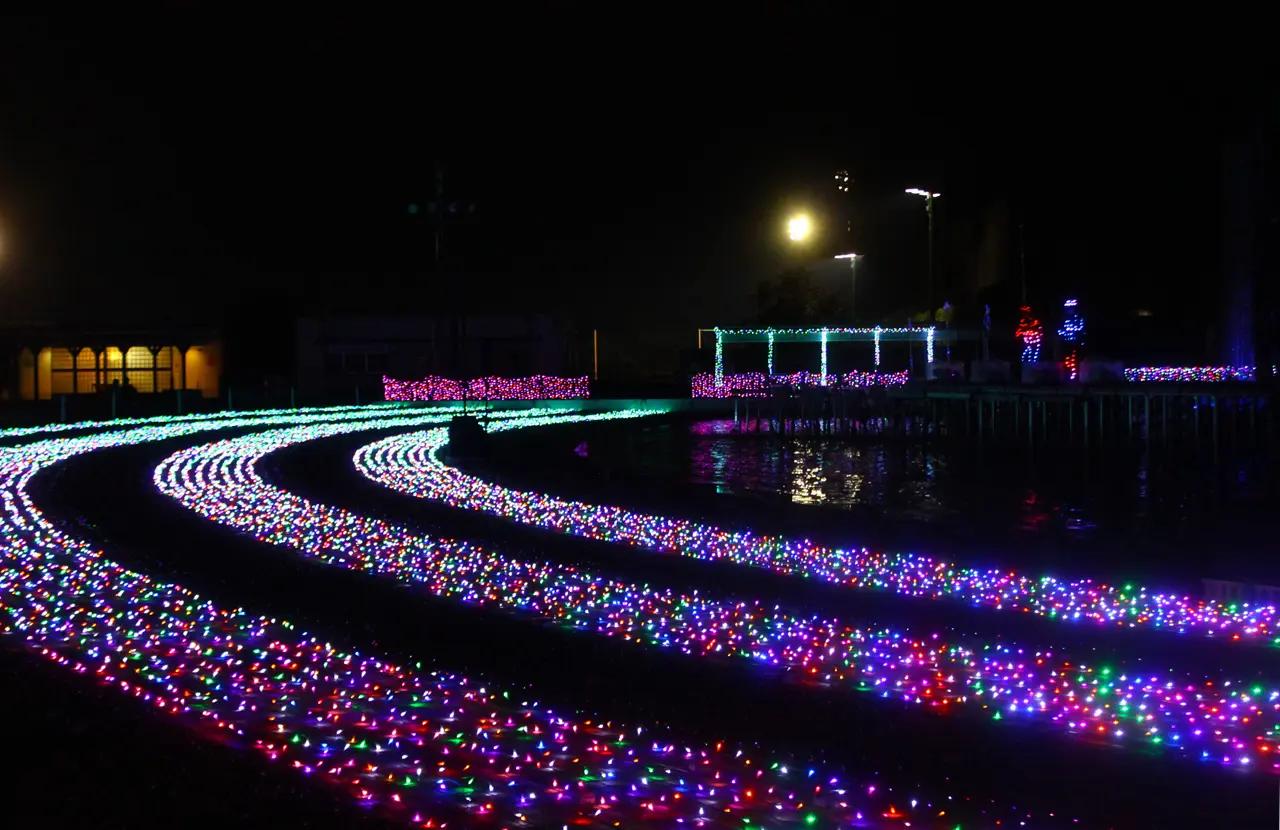 よみうりランド　ジュエルミネーション　噴水ショー