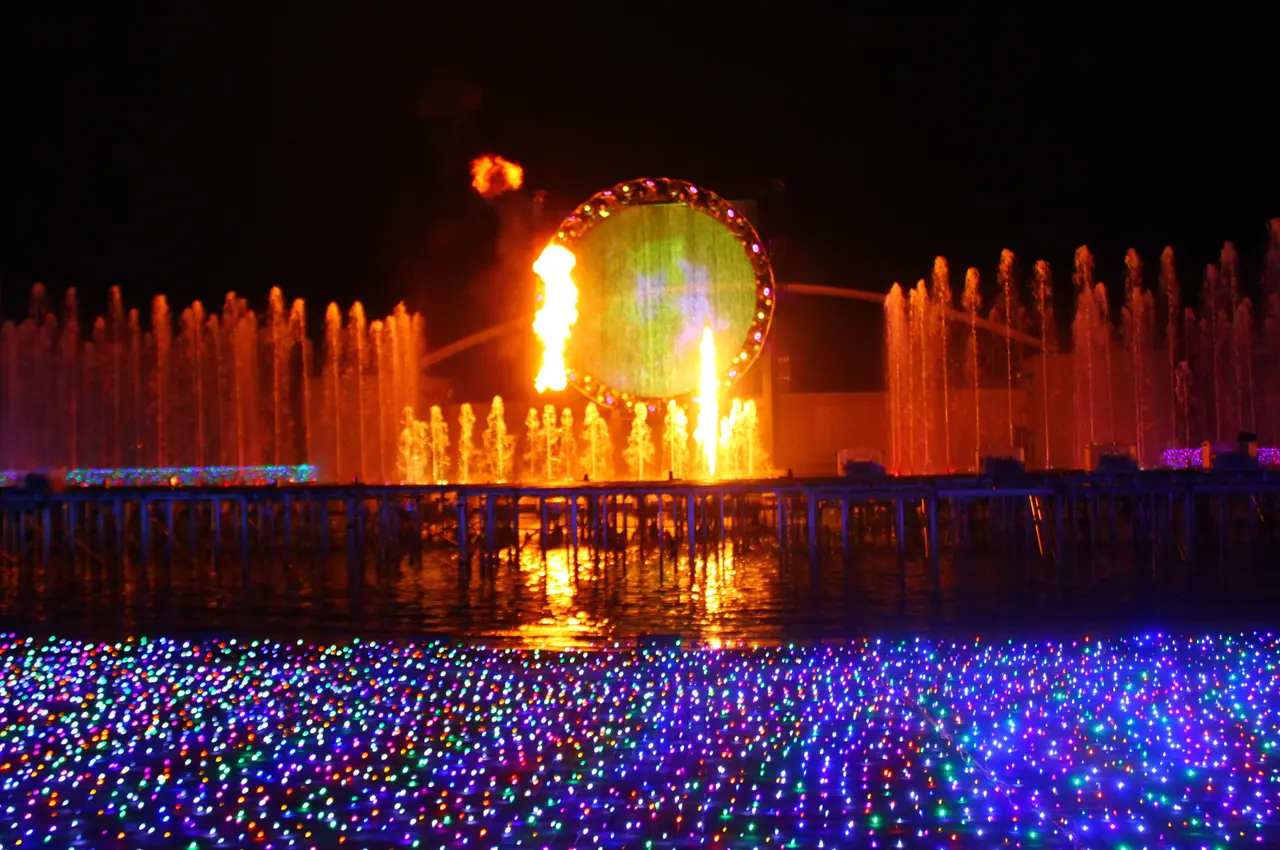 よみうりランド ジュエルミネーション 噴水ショー