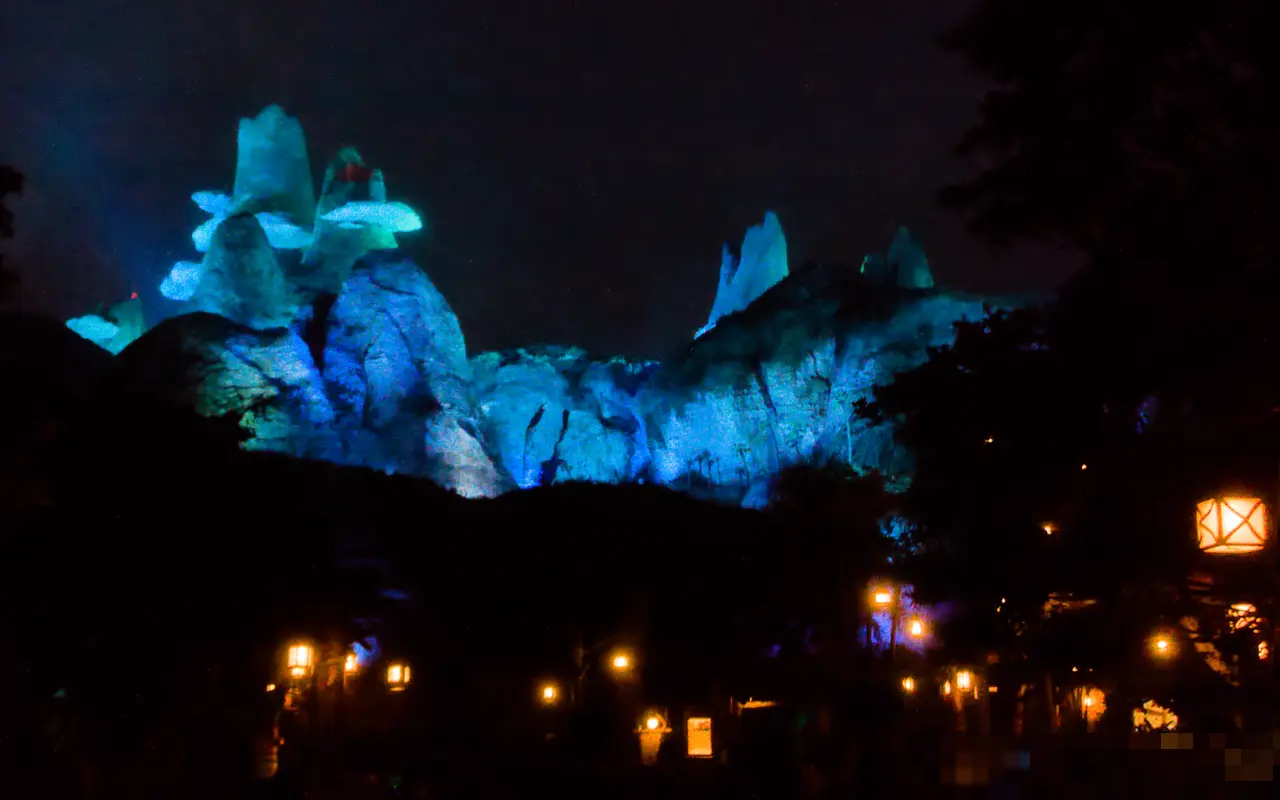 東京ディズニーシー　ファンタジースプリングス　夜景