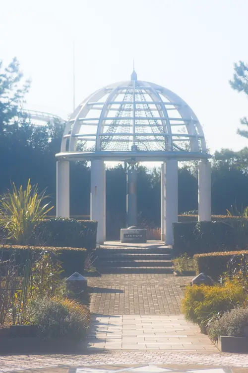 八景島シーパラダイス　丘の広場バラ園