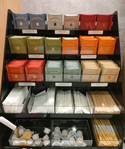 快活クラブ　浜松駅北口店　ドリンクバー　お茶