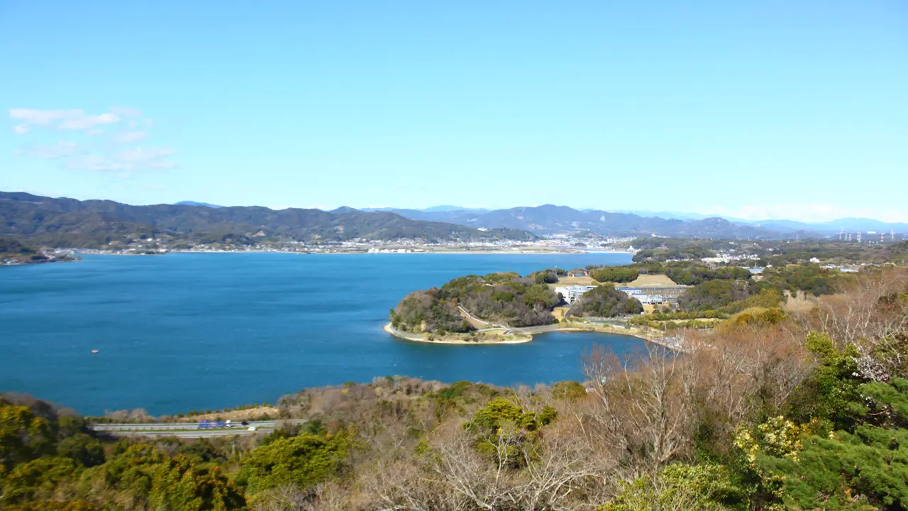 浜名湖　オルゴールミュージアム　大草山屋上展望台