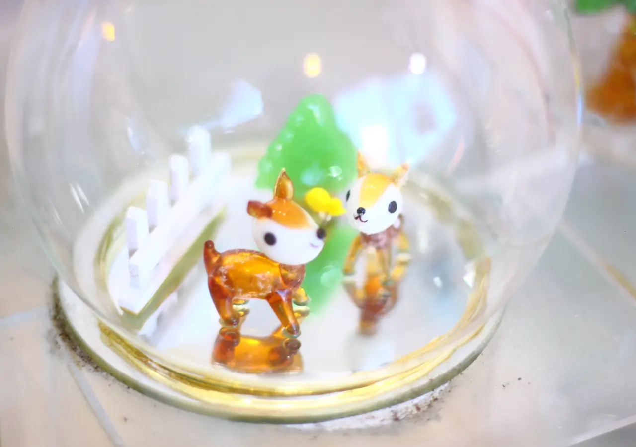 浜名湖　かんざんじロープウェイ　手作り工房ルーベラ　スノードーム