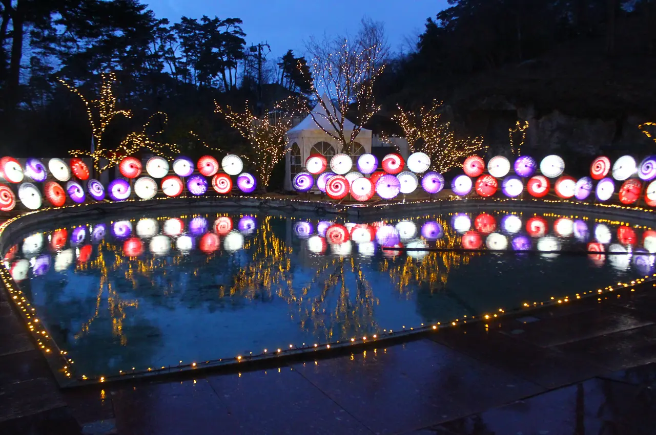 松島ハーバーライト2026　ハート池