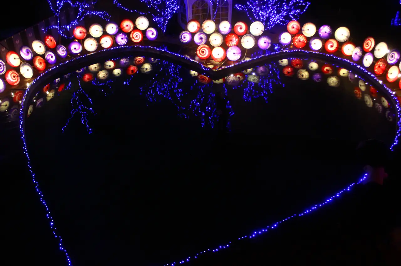 松島ハーバーライト2026　ハート池